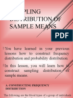 3 L1 - Sampling Distribution of Sample Means