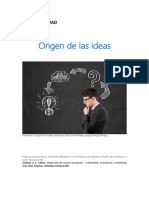 Origen de las ideas internas y externas