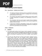 KNX Lighting Control System Specfication (LCS RV01)