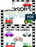Things That Go Busy Book