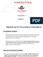 Pythagorean Theorem Proof in 40 Characters