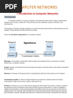 1 Computer Networks 1