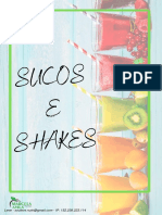 Sucos e Shakes