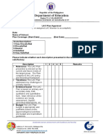 Form B LAC Appraisal Tool