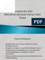 Mengamati Dan Mendeskripsikan Karya Seni Rupa