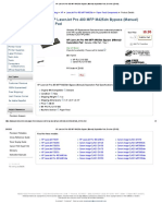 HP LaserJet Pro 400 MFP M425dn Bypass (Manual) Separation Pad, Genuine (Z9100)