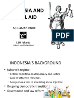 Indonesia and Legal Aid