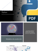 Modelos de predicción con Python: Regresión, clasificación y aprendizaje supervisado