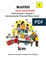 PE7 - Q3 - M1 - Monitoring My Physical Fitnesslevel - v5