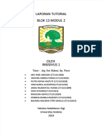 PDF Laporan Tutorial Blok 13 Modul 2 1 1 DD