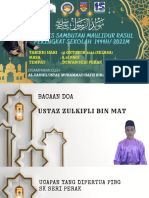 PENDAFTARAN Ceramah Maulidur Rasul 1444h