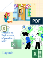EPP 5 - ICT Modyul 7-"Mabilis Na Pagkuwenta, I-Spreadsheet Mo!"
