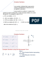 Plex Number Ac Series-Parallel Circuits