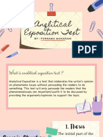 Anatical Exposition Text