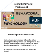 Kuliah 3 - 4 Pendekatan Behavior