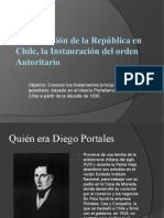 Consolidación Del Orden Autoritario