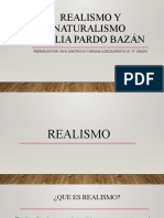 Realismo y Naturalismo Emilia Pardo Bazán