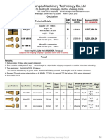 2022.03.14 Drill Pipe & Drill Bit Quotation