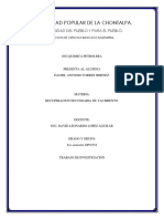 Trabajo de Investigacion de Yacimientos