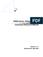 FiberHome S6800 Series 10gigabit Switch Command Reference Manual - V1.1