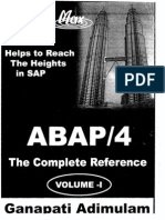 ABAP - The Complete Reference - Part 1 (Emax Technologies) 320 Pages