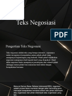 Teks Negosiasi