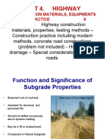 Highway Construction Materials