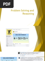 3 Problem Solving and Reasoning