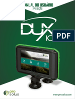 Manual do usuário GPS DUX 10
