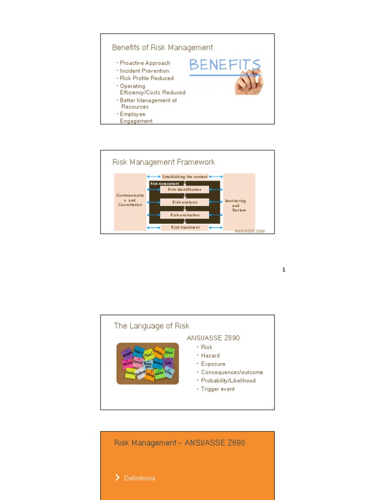 Key Benefits of Risk Management | PDF | Risk | Risk Management
