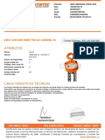 Certificado de Calidad Tecle GORILA