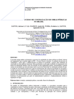 Crítica ao processo de contratação de obras públicas no Brasil