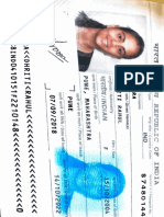 Indian passport details