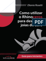 Como Utilizar o Rhinoceros para Desenhar Joias Do Zero