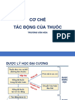 Cơ chế tác động của thuốc