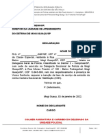 MODELO DE RENOVAÇÃO DE CNH SEM TAXA