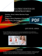 Patología Frecuentes en Aparato Respiratorio Asma y Bronquitis