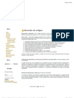 Resenha de artigos sobre História da Matemática