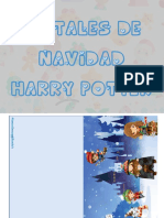 Postales Navideñas Harry Potter