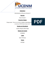 Asignatura: Administración de Recursos Humanos II