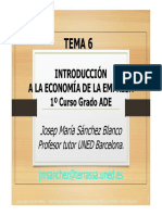 Tema 6 Intro Eco Empresa Ade y Economia