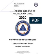 Programa Interno de Proteccion Civil 2020