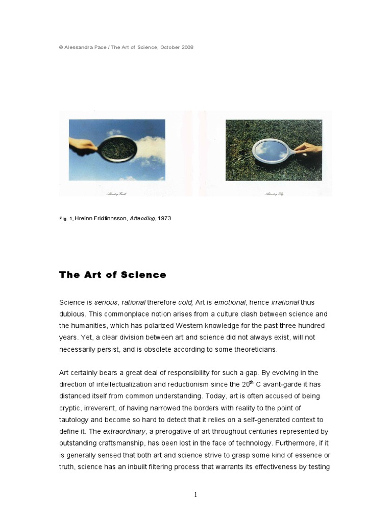 The Science of Art | PDF