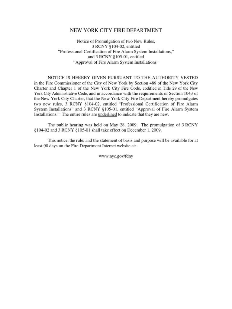 FDNY Sign-Off Procedure | PDF | Building Code | Fire Safety