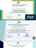 Certificate For Joselin Gisela Rojas Archila For - Diplomas Jornada de Capacit...