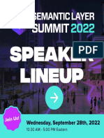 SUMMIT 2022: Semantic Layer