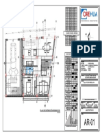 Vivienda Familiar: Plano de Distribución Primer Nivel