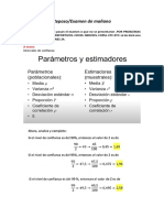 Cuestionario para Estadistica