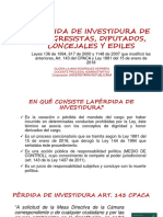 Diapositivas Pérdida de Investidura