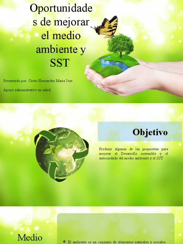 Oportunidades para Mejorar el Medio Ambiente | PDF | Entorno natural ...